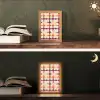 Modern - Patroon - Kleurrijk Light Box met kabel (Tafellamp) klein 925 -sfeer3