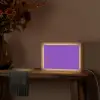 See the good - Oranje - Paars Light Box met kabel (Tafellamp) klein -sfeer4