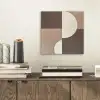 Raster - Halve cirkels - Contrast aluminium wit klein -sfeer1