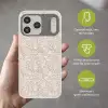 Bloemenprint - Grijs - Crème Telefoonhoesje iPhone 17 Pro Max klein 879 -sfeer3_NL