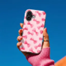 Strikken - Aquarel - Roze Toughcase MagSafe Apple iPhone 17 klein 1017 -Sfeer1V