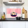 Rijst - Illustratie - Kom - Groente Inductie beschemer met haakjes klein -sfeer2