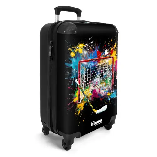 Hockey met verf NBS - Handbagage koffer - Unisex middel -productfoto_3d