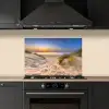 Duin - Zonsondergang - Horizon - Strand - Gras keuken achterwand spatscherm klein -sfeer1