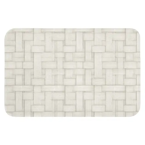 Vlechtwerk - Banen - Beige WCmat klein 1009 -3d