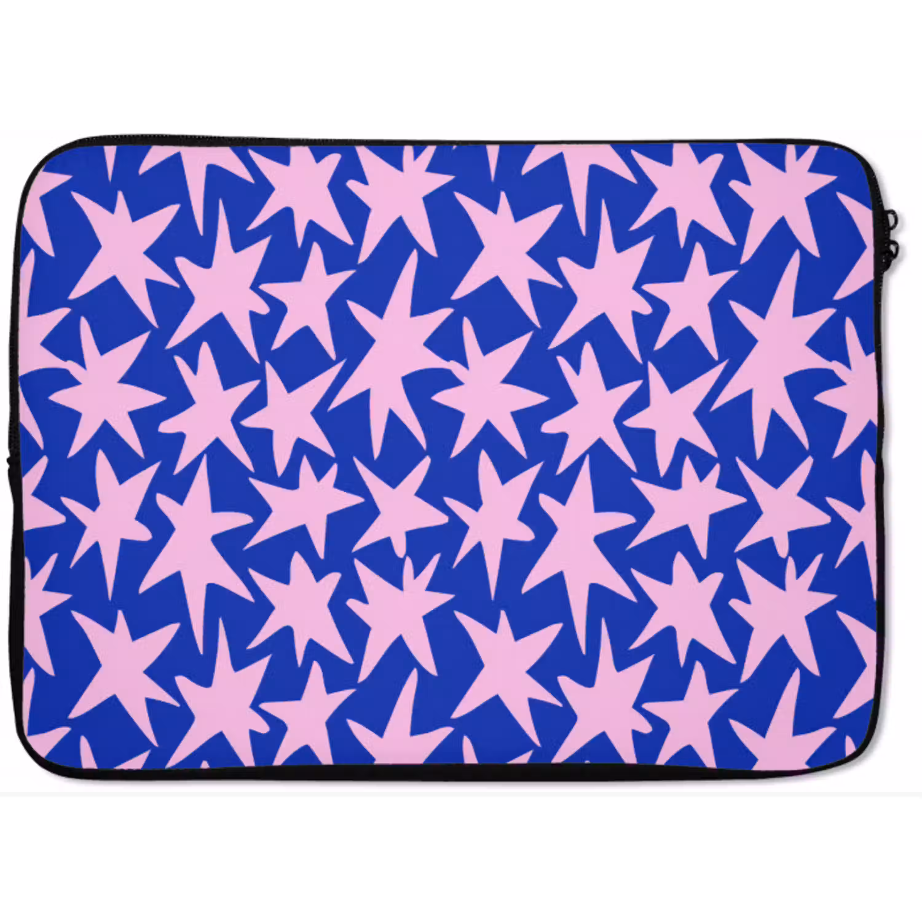 Modern - Sterren - Blauw laptophoes neopreen klein 279 -zkaufland3dotto