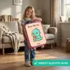 Kawai - Dino - Bubbletea Kinderkoffer - Roze klein -sfeer2_NL