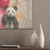 Graffiti - Panda - Ballon - Street art - Banksy PET vilt klein -sfeer6_closeup