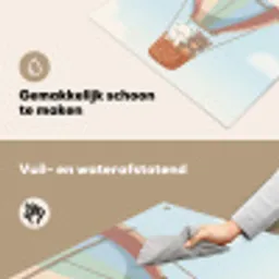 Luchtballon - Beren - Pastel Inductie beschemer met haakjes klein -ky-schoon-nl