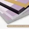Cocktail - Paars - Minimalistisch - Citroen Textielframe zwart klein -USP_kleurenNL