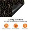 Pijlvorm - Waaier - Goud Inductie beschermer vinyl 3mm klein 276 -zzzzzzz-td-onderkant