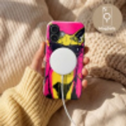 Kat - Art - Zonnebril - Roze Toughcase MagSafe Apple iPhone 17 klein -USP_MagsafeV