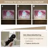 Zee - Roze - Bloemen - Poort Light Box met batterij (Wandlamp) middel -USP_dimbaarNL