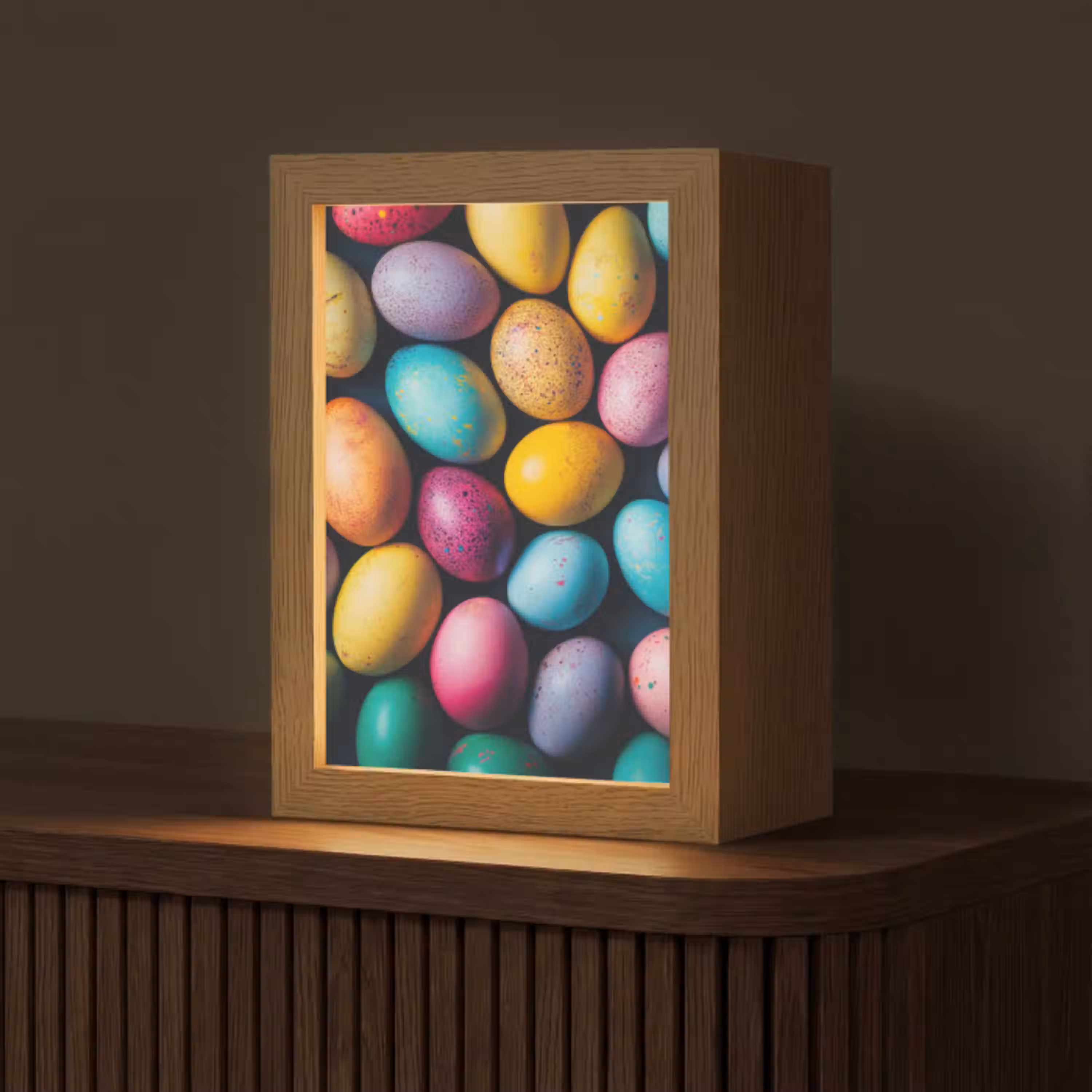 Kleurrijk - Paaseitjes - Spetters Light Box met kabel (Tafellamp) klein -z3d_website