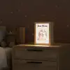 Eenhoorn - Prinses - Kroon - Jurk Light Box met kabel (Kinderlampje) klein -sfeer1_kind