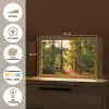 Bos - Pad - Bomen - Groen - Zon - Natuur Light Box met kabel (Tafellamp) klein -USP_websiteoverzichtNL