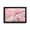 Goud - Marmer - Roze fotolijst zwart zonder passe partout klein -3d