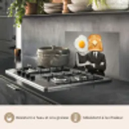 Ontbijt - Koppel - Ei - Brood keuken achterwand spatscherm klein -usp_FR
