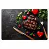 Steak - Hart - Bestek Placemat vinyl groot -zzsfeer1_Kitchenyeah-website