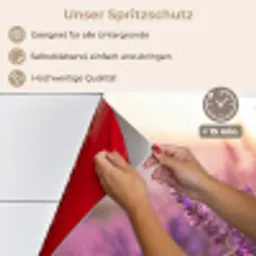 Lavendel - Paars - Zonlicht keuken achterwand spatscherm klein -spatscherm_DE