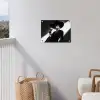 Vrouw - Wijn - Chic tuinposter los doek klein -sfeer8