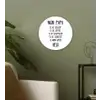Quotes - Papa is mijn grote held - Spreuken - Papa Wandcirkel kunststof plaat 5mm dik klein -sfeer3