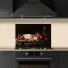 Stilleven - Vintage - Borrelplank keuken achterwand spatscherm klein -sfeer1