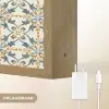 Patroon - Klassiek - Kleurrijk Light Box met batterij (Wandlamp) middel 907 -USP_websiteoplaadbaarNL