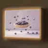 Eten - Taart - Bessen - Blauw Light Box met batterij (Wandlamp) middel -z3d_website