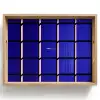 Vliegtuig - Ruiten - Blauw - Rechthoekig Dienblad Rechthoek middel -z3d_shopping