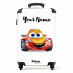 Auke auto NBS - Handbagage koffer - Kinderen Unisex middel -productfoto_recht