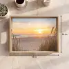 Zonsondergang - Duinen - Zee Dienblad Rechthoek middel -USP_Formaat