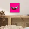 Banaan - Zebraprint - Roze aluminium wit klein -sfeer3