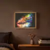 Graffiti - Sport - Voetbal - Schoen - Verf Light Box met batterij (Wandlamp) middel -sfeer4
