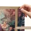 Dolfijn - Vissen - Onderwaterwereld - Bloemen Light Box met batterij (Wandlamp kind) middel -USP_websiteprintNL