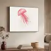 Kwal - Tentakels - Roze Textielframe - compleet frame klein -sfeer3