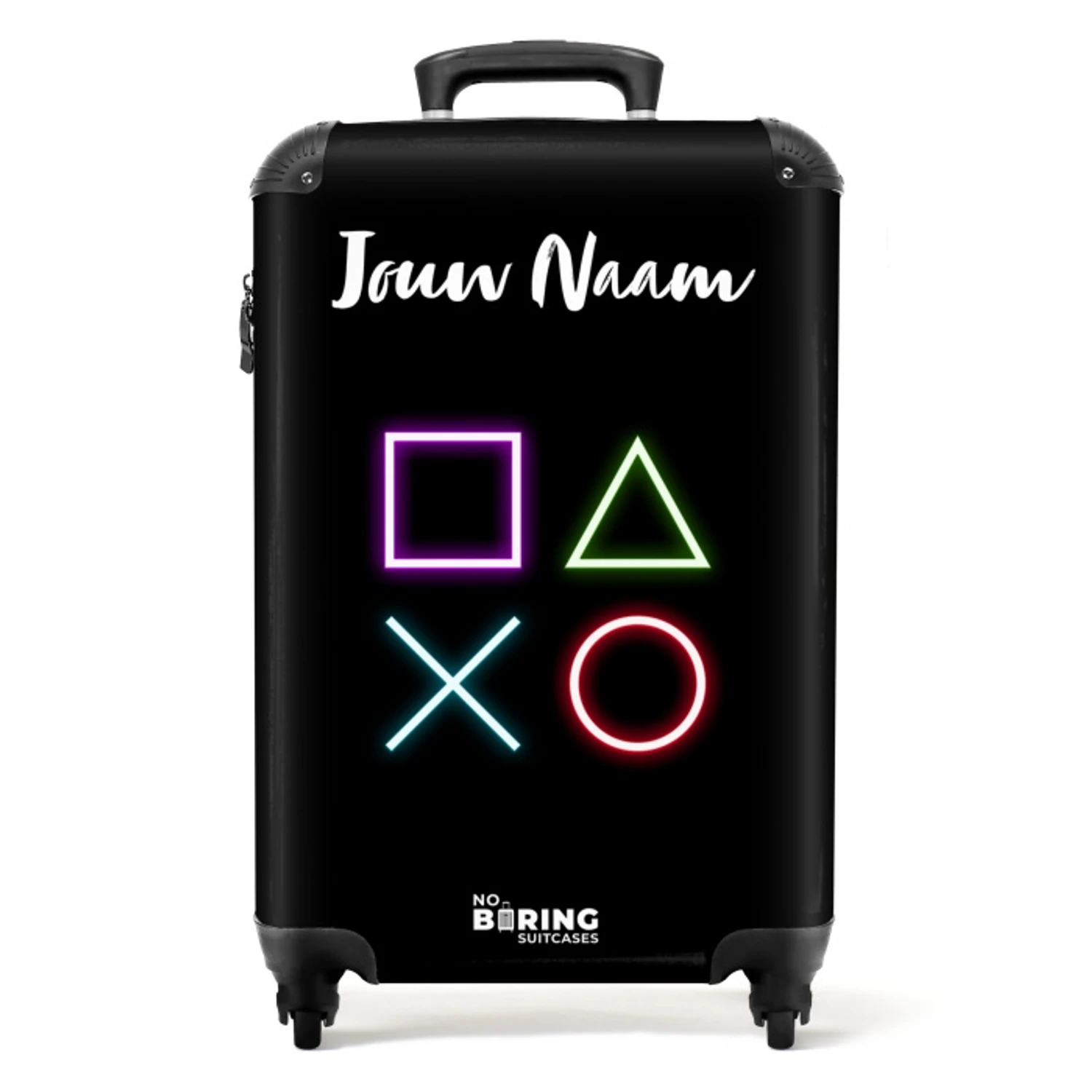 Game On NBS - Handbagage koffer - Kinderen Unisex middel -productfoto_recht