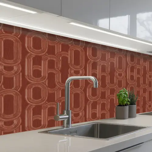 Abstract - Textuur - Bruin keuken achterwand 2 middel 871 -3d_schuin