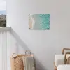 Kust - Zand - Blauw tuinposter los doek klein -sfeer8
