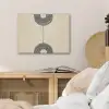 Geometrische bogen - Minimalistisch - Symmetrisch PET vilt klein -sfeer3