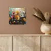 Watercolor - Bloemen - Kunst - Modern plexiglas 5mm klein -sfeer5