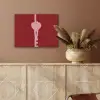 Love - Rood - Blokletters PET vilt klein -sfeer4