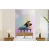 Piano - Pastel - Elegant - Dromerig fotobehang vinyl groot -bed
