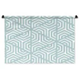 Design - Geometrie - Patroon - Driehoek Wandkleed katoen middel 269 -zz3d