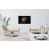 Groot - Bloemen - Vaas - Boeket Muursticker klein -eettafel