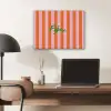 Patroon - Oranje - Fijn - Strepen PET vilt klein -sfeer5