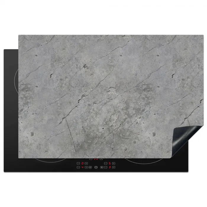 Patronen - Beton - Oud Inductie beschermer vinyl 3mm klein 276 -3d
