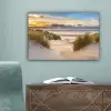 Strand - Duin - Gras - Zonsondergang - Zee canvas 2cm klein -sfeer4