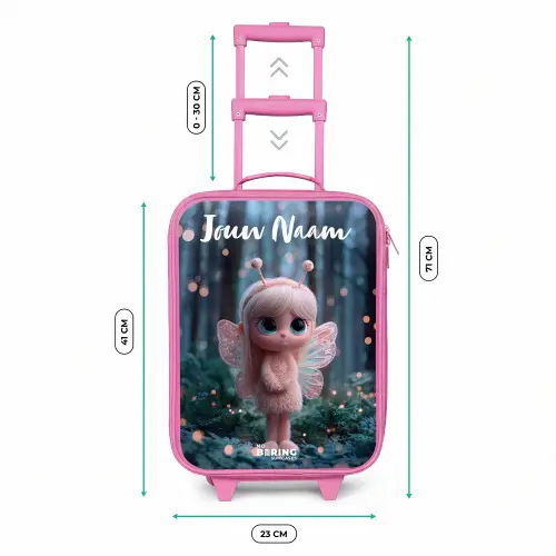 Fairy - Bos - Glitters Kinderkoffer - Roze klein -productfoto_formaten