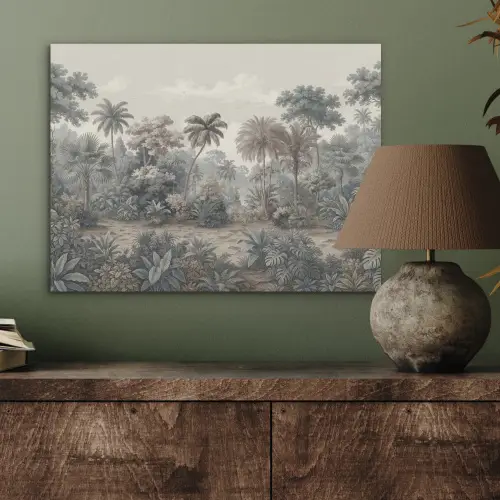 Tropisch - Landschap - Illustratie PET vilt klein -sfeer2